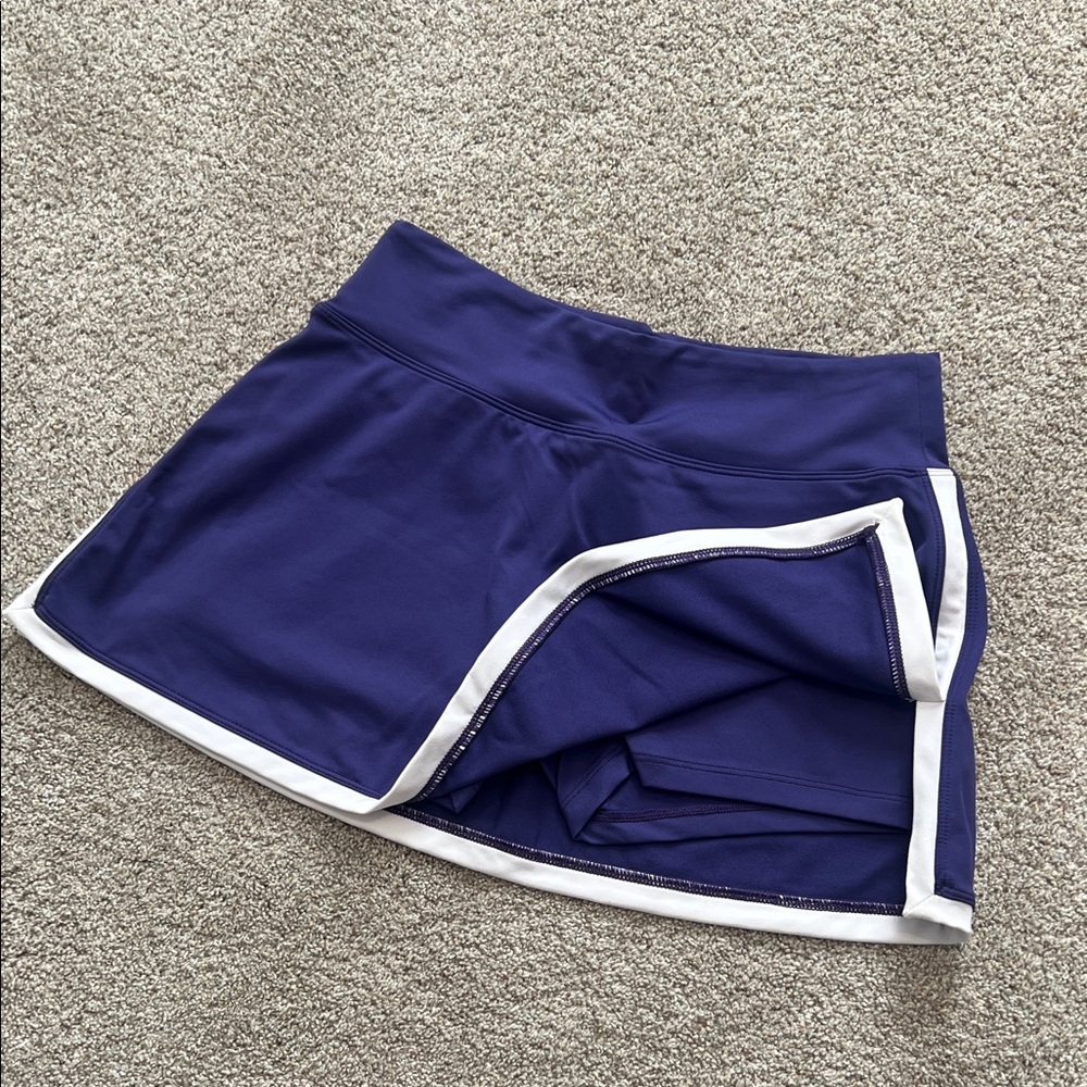 Nike Purple and White Tennis Skort - Picture 3 of 5